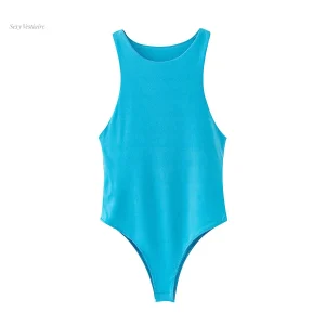 Body basique ajusté, parfait pour un style sexy