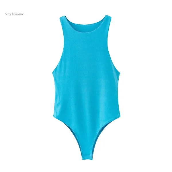 Body basique ajusté, parfait pour un style sexy