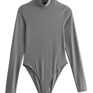 Body sexy à col roulé pour un look séduisant