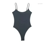 Design élégant de body sexy avec lanières ajustables