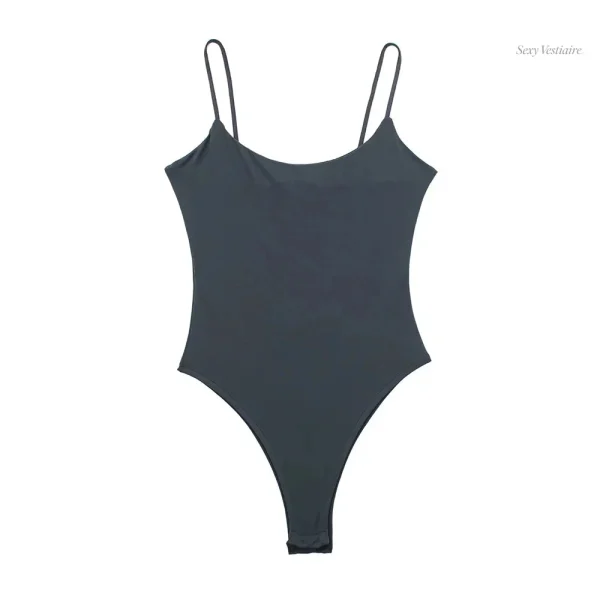 Design élégant de body sexy avec lanières ajustables