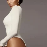 Body sexy avec détails en dentelle raffinée