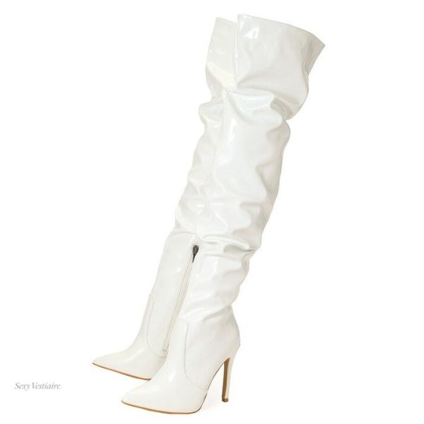 Bottes à talons fines, parfaites pour des occasions spéciales