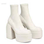 Chaussures à talon compensé, style moderne et séduisant