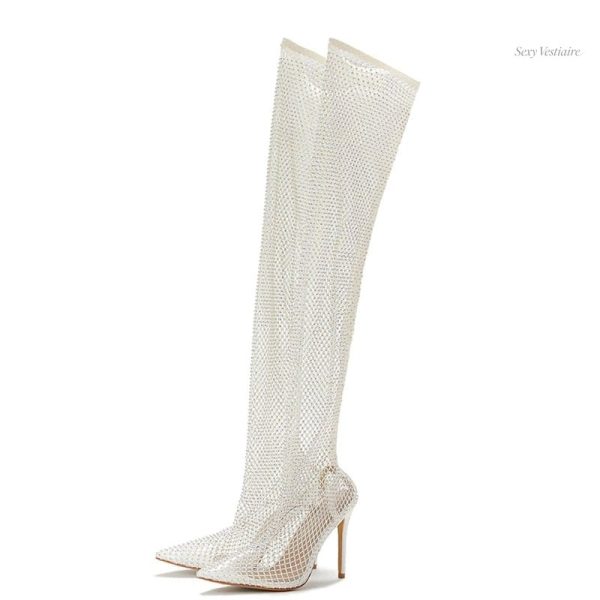 Chaussures transparentes pour élégance et confort