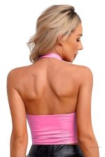 Haut sexy féminin, design séduisant et moderne pour un look stylé