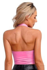Haut sexy féminin, design séduisant et moderne pour un look stylé