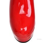 Modèle de cuissardes sexy en vinyle, séduisant et confortable