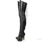 Cuissardes sexy à lacets pour un style audacieux