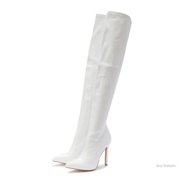 Cuissardes élégantes et sexy avec talons