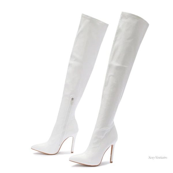 Talons hauts cuissardes pour un look audacieux