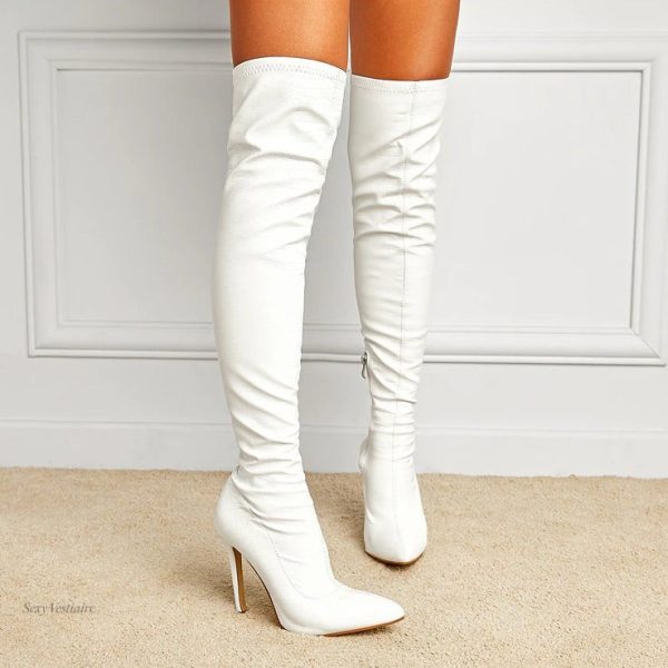 Cuissardes à talons pour une allure chic