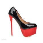 Escarpins à talons compensés, style sexy et moderne