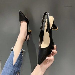 Chaussures à talons Slingback pour un style sexy