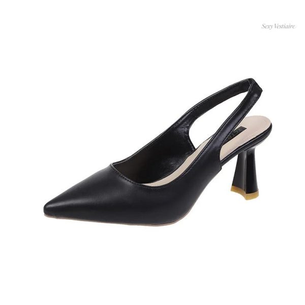 Slingbacks sexy avec un confort optimal et une allure chic