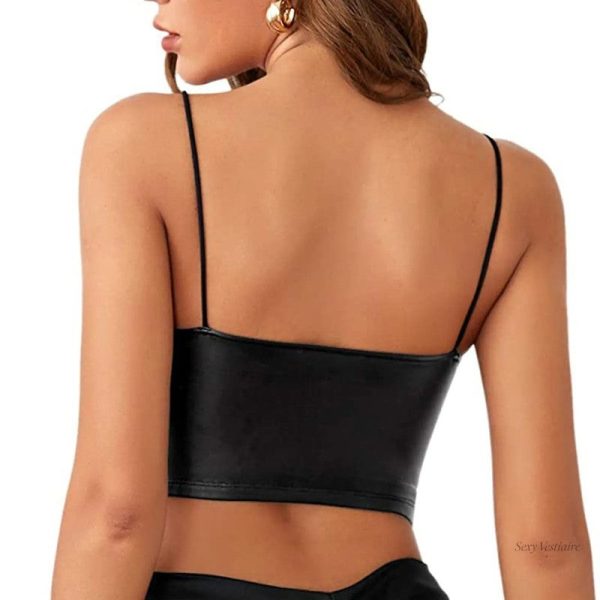 Haut sexy à manches courtes et style audacieux