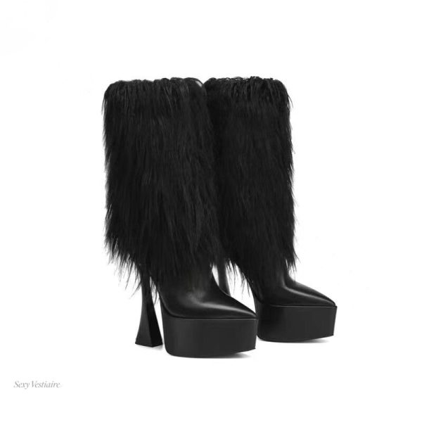 Chaussures sexy à talons pour soirée glamour