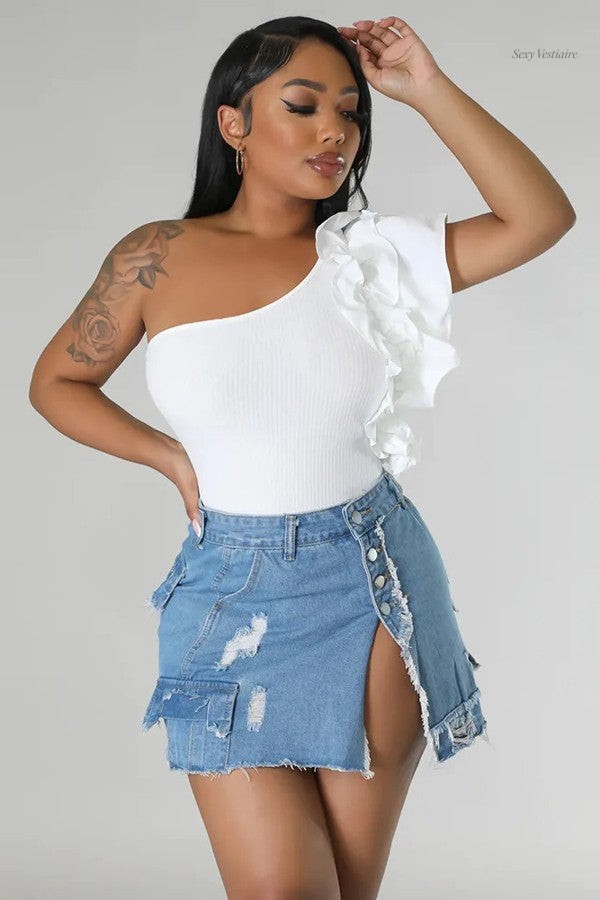 jupe-jean-sexy-1 Jupe en jean sexy pour un look audacieux et tendance