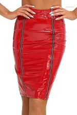 Jupe sexy mi-longue pour un look élégant et séduisant