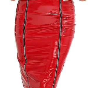 Jupe sexy mi-longue pour un look élégant et séduisant