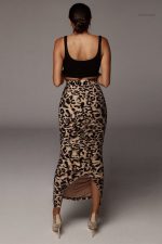 Robe jupe ajustée pour un look glamour