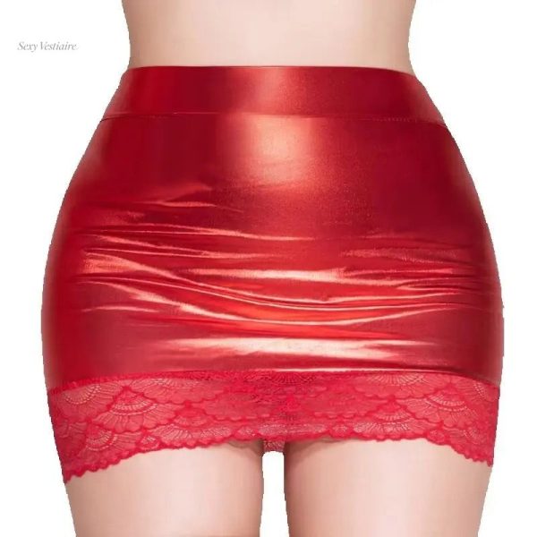 Jupe sexy en tissu léger avec une coupe élégante et séduisante