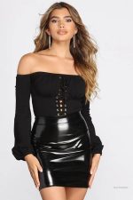 Jupe ajustée pour un look glamour et moderne