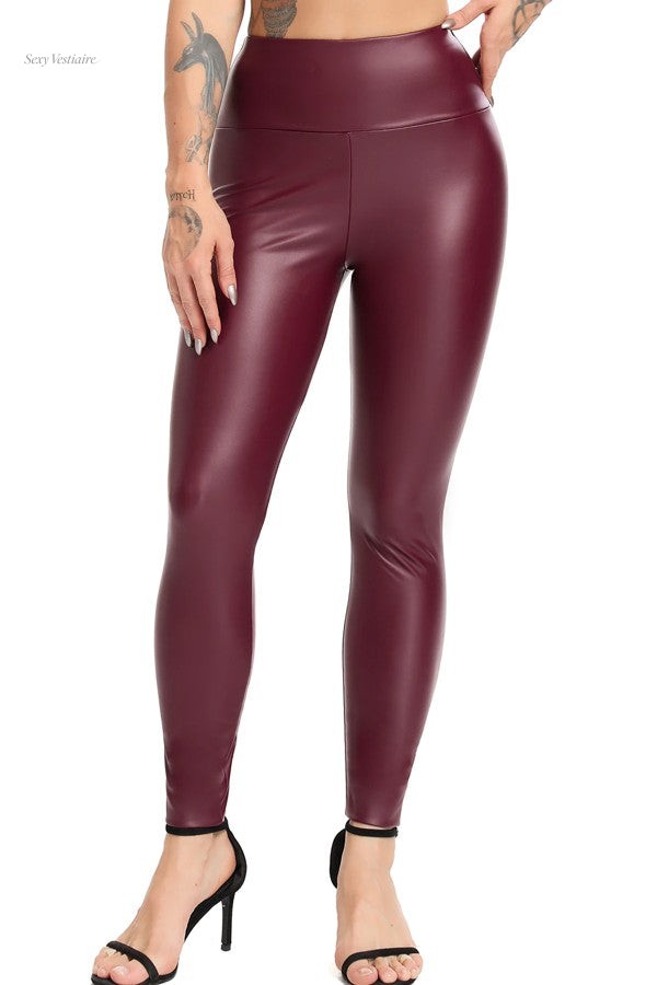 legging-cuir-taille-haute-1 Legging Cuir Taille Haute Sexy