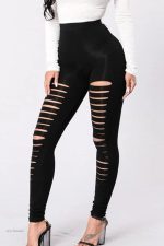 Legging Sexy Troué en design tendance et audacieux