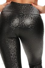 Legging en simili cuir, parfait pour des occasions spéciales