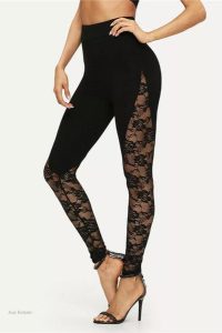 Legging sexy transparent pour une allure audacieuse