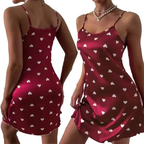 Lingerie féminine courte pour des soirées intimes