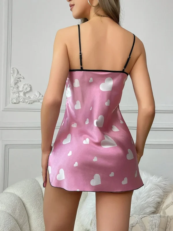 Nuisette sexy en tissu doux et léger