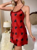 Nuisette sexy à motif cœur pour un look séduisant
