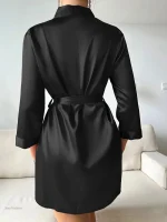 Nuisette sexy avec tissu délicat et transparent