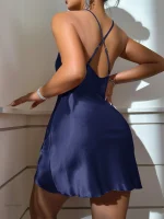 Nuisette sexy transparente en dentelle délicate - vue 11