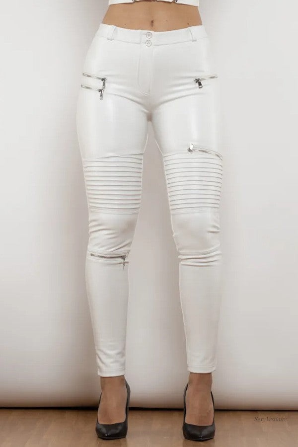 pantalon-blanc-moulant-sexy-1 Pantalon moulant sexy blanc pour un look audacieux