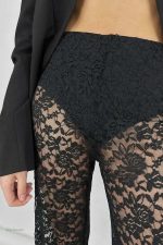 Pantalon sexy en tissu léger et confortable