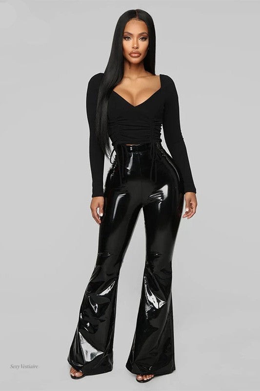 pantalon-noir-femme-sexy-1 Pantalon noir sexy pour femme