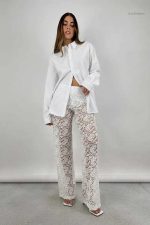 Pantalon transparent sexy pour un look audacieux
