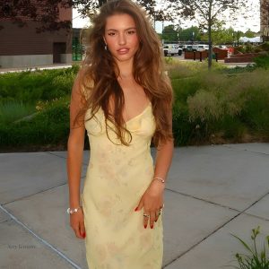 Robe Sexy à Fleurs Élégante et Attrayante