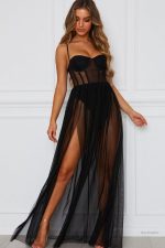 Robe bustier sexy pour soirées élégantes