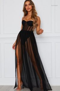 Robe bustier ajustée, parfaite pour un look audacieux