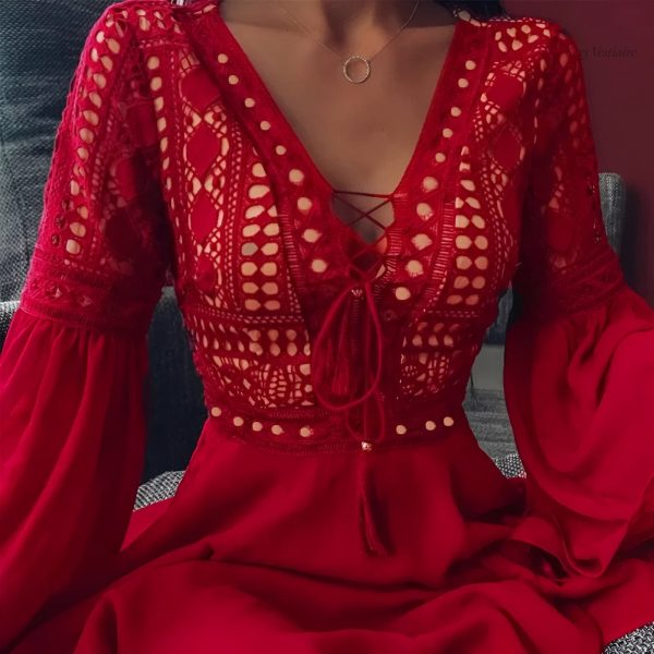Robe de princesse avec design sexy et féminin