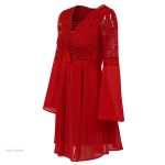 Robe de princesse en tissu léger, look séduisant