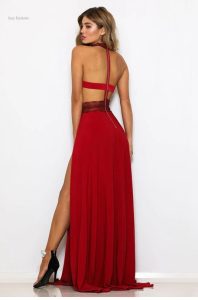 Robe longue chic, idéale pour une silhouette séduisante
