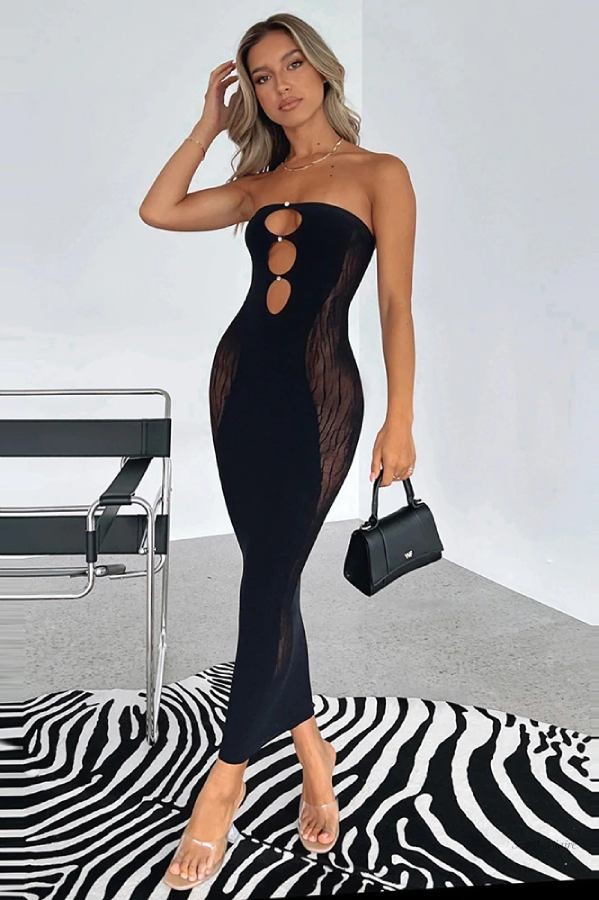 robe-longue-sexy-transparente-1 Robe longue sexy transparente pour un look audacieux