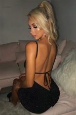 Robe sexy paillette pour une allure glamour et festive