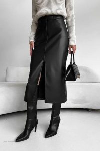 Jupe sexy pour femme, style tailleur chic et tendance
