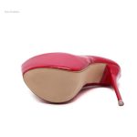 Talons sexy avec finition brillante et féminine